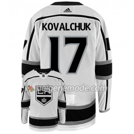 Herren Eishockey Los Angeles Kings Trikot KOVALCHUK 17 Adidas Weiß Authentic